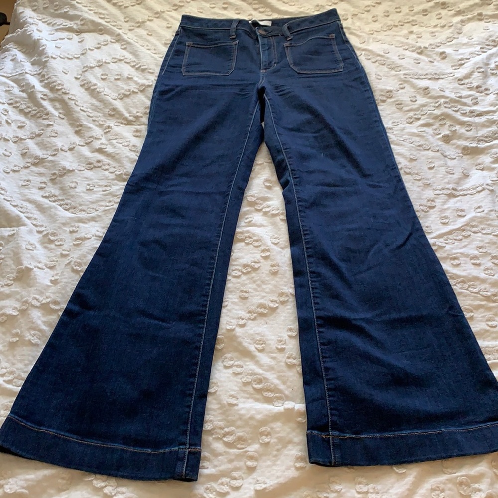 LC Lauren Conrad flare Jeans